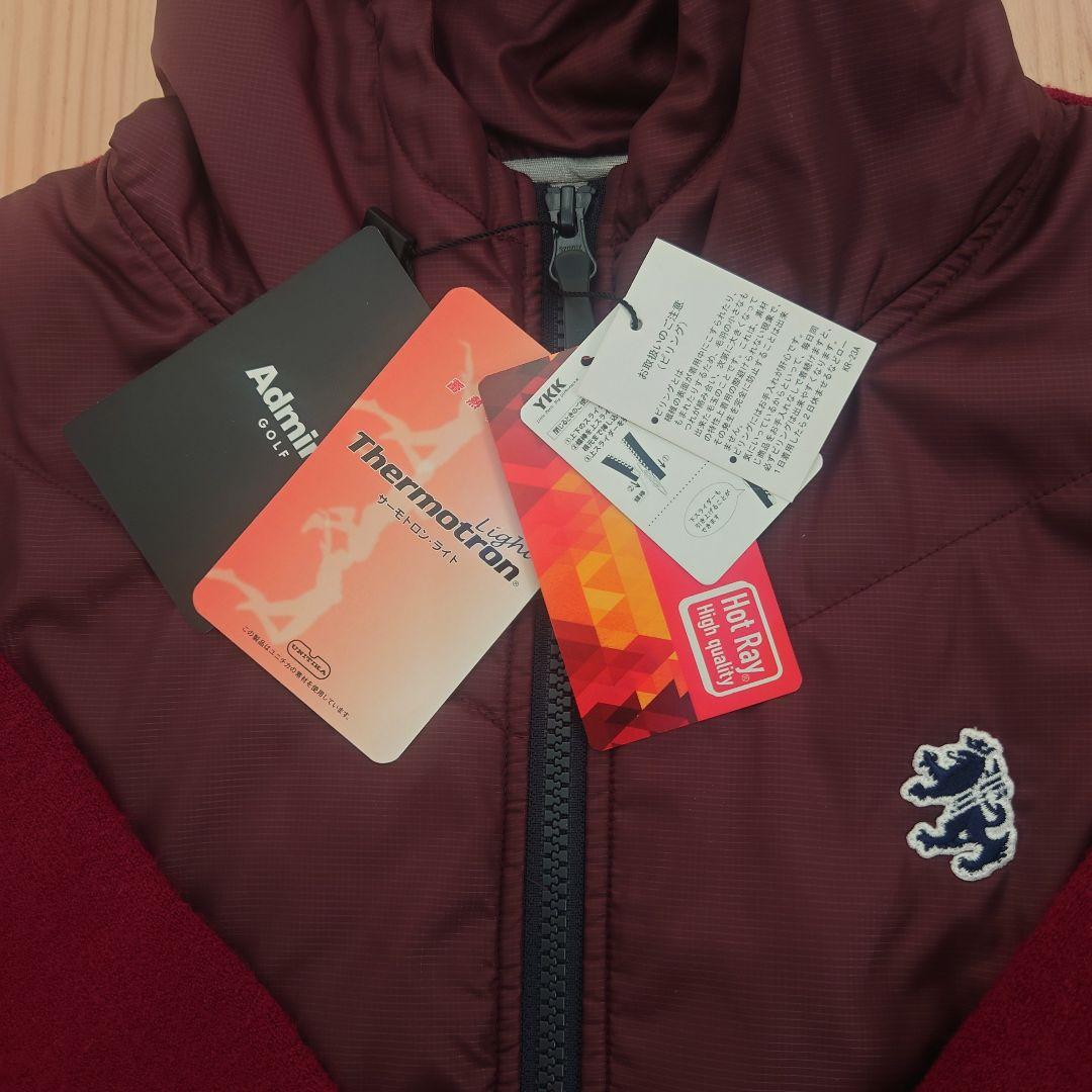 Admiralアドミラルパテットニットパーカーゴルフジャケット M 新品未使用品