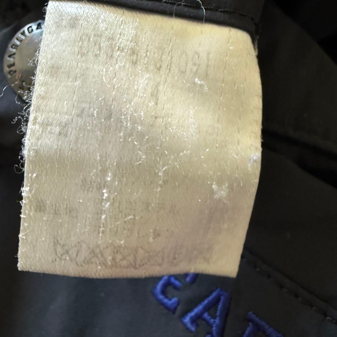 防寒　蓄熱素材　パーリーゲイツ　ダウンパンツ　黒　中綿入り　M〜L相当　暖パン