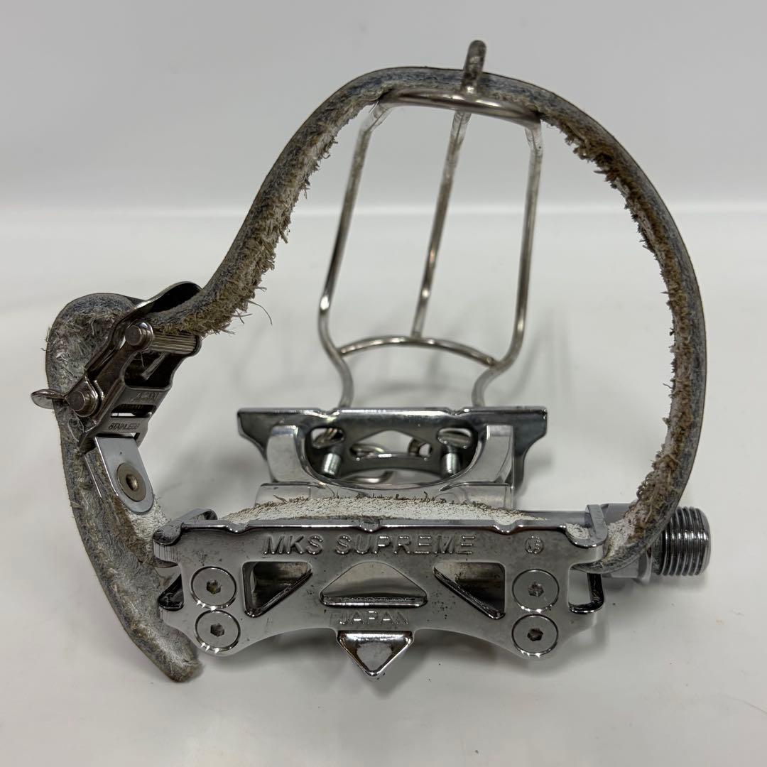 MKS SUPREME ペダル ストラップ付き 三ヶ島製作所