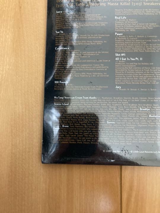 raekwon 2nd （wu-tang clan）US初回プレス