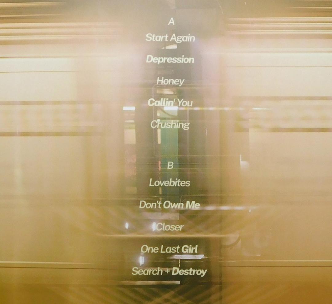 未使用品 レコードLP　Luby Sparks　Search + Destroy