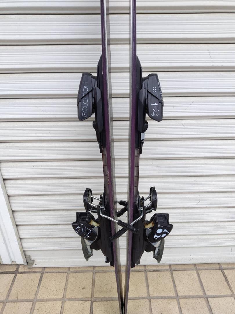 Salomon Focus ショートスキー板 135cm ビンディング・ポール付