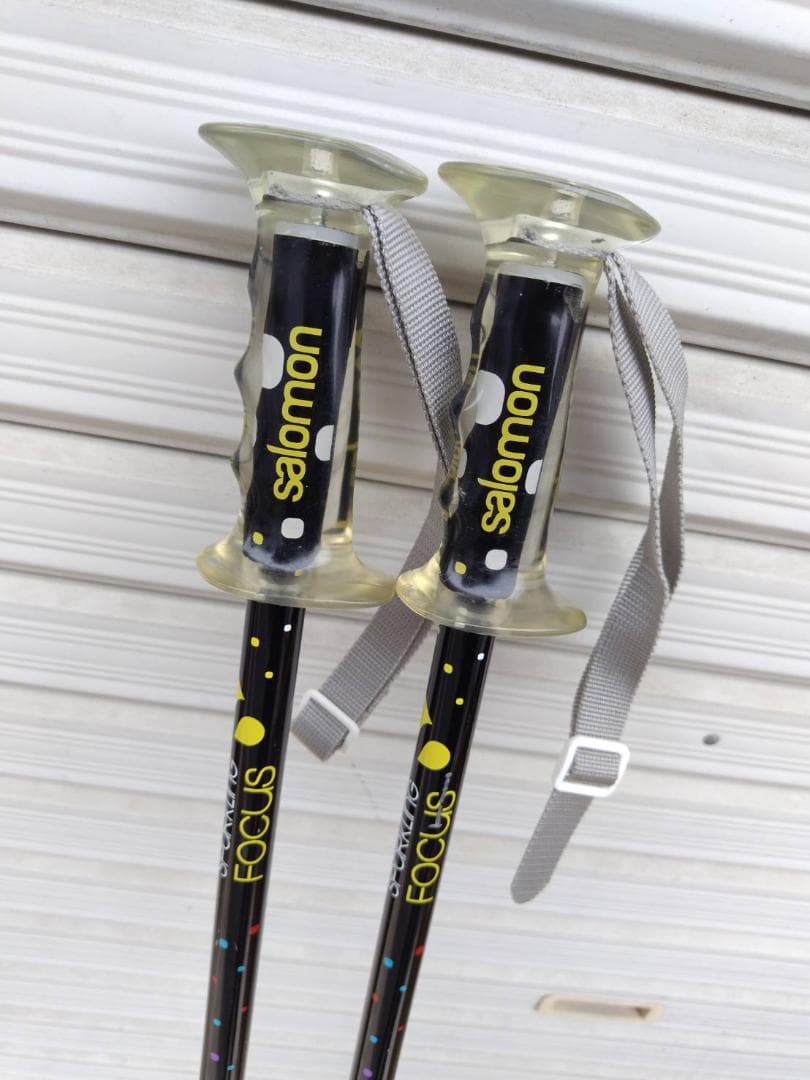 Salomon Focus ショートスキー板 135cm ビンディング・ポール付