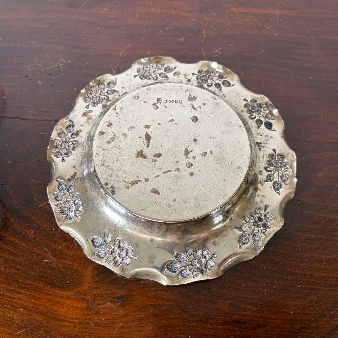 英国 アンティーク バターディッシュ シュガーポット キャンディディッシュ