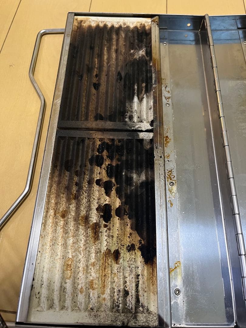 1回使用　ユニフレーム　ユニセラTC-III 卓上コンロ　グリル　BBQ