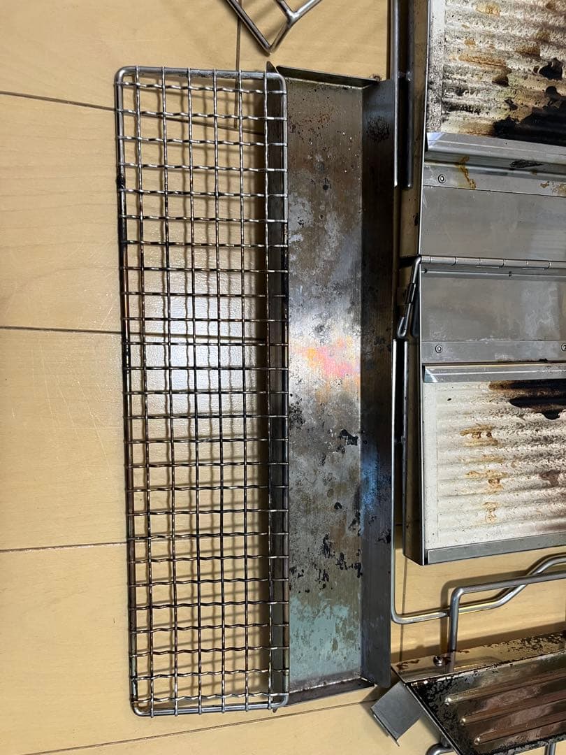 1回使用　ユニフレーム　ユニセラTC-III 卓上コンロ　グリル　BBQ