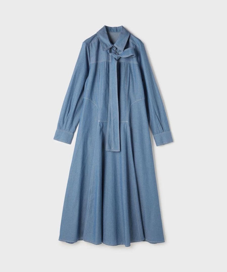 シャツフレアワンピース　GRACE CONTI NENTAL