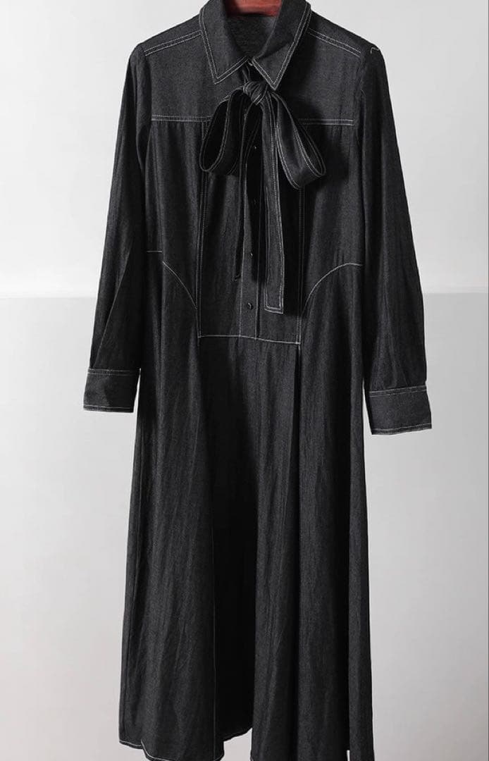 シャツフレアワンピース　GRACE CONTI NENTAL