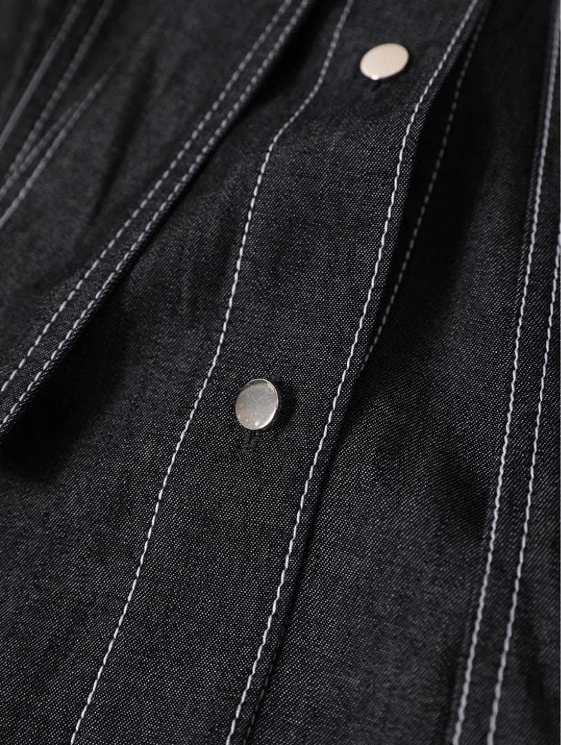 シャツフレアワンピース　GRACE CONTI NENTAL