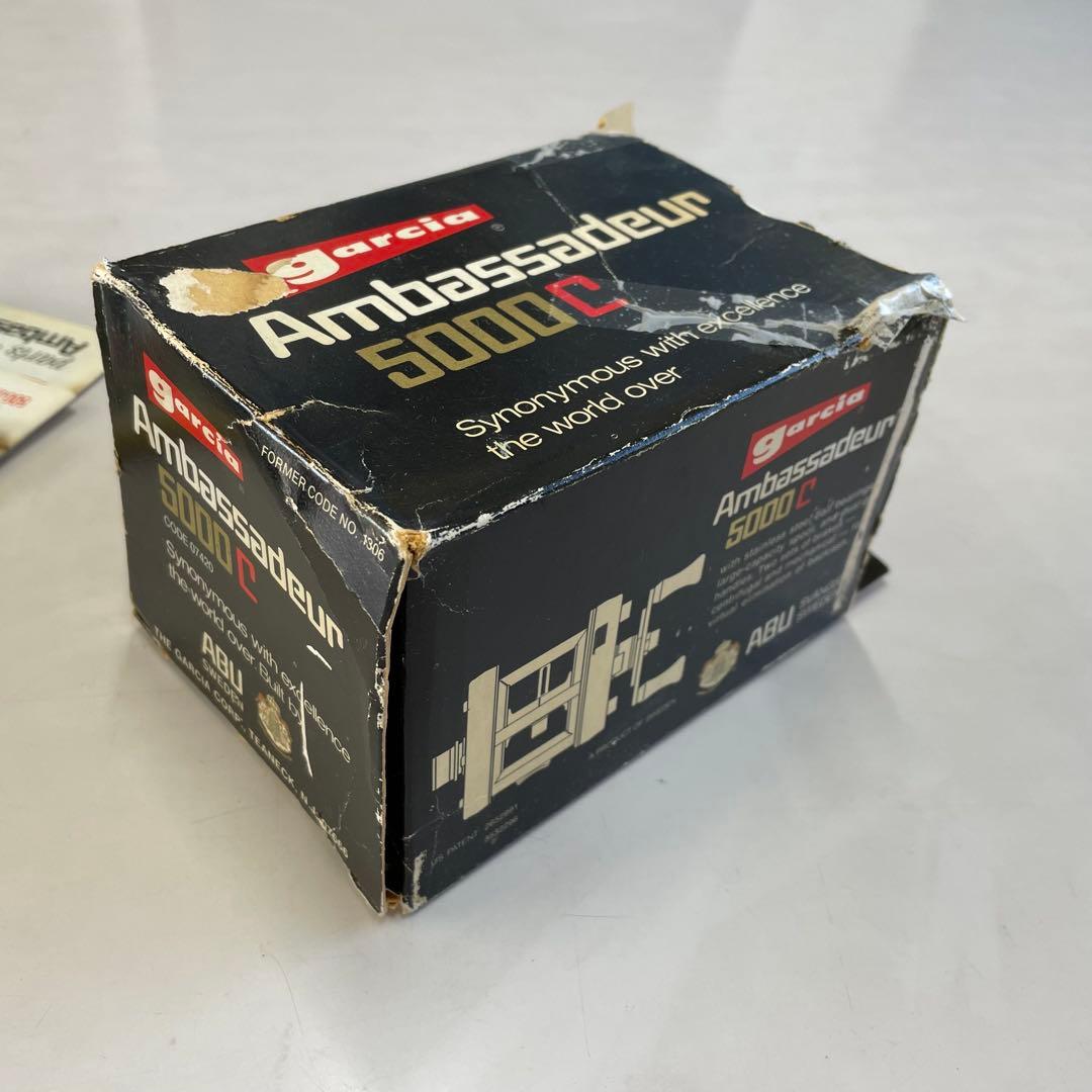 74年 ABU AMBASSADEUR 5000C 山型 #740803 NIB
