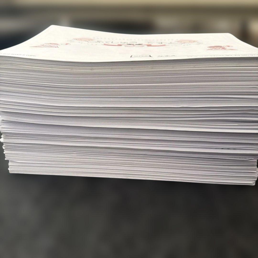 小学校受験　某大手幼児教室　年長ペーパー　11ヶ月分