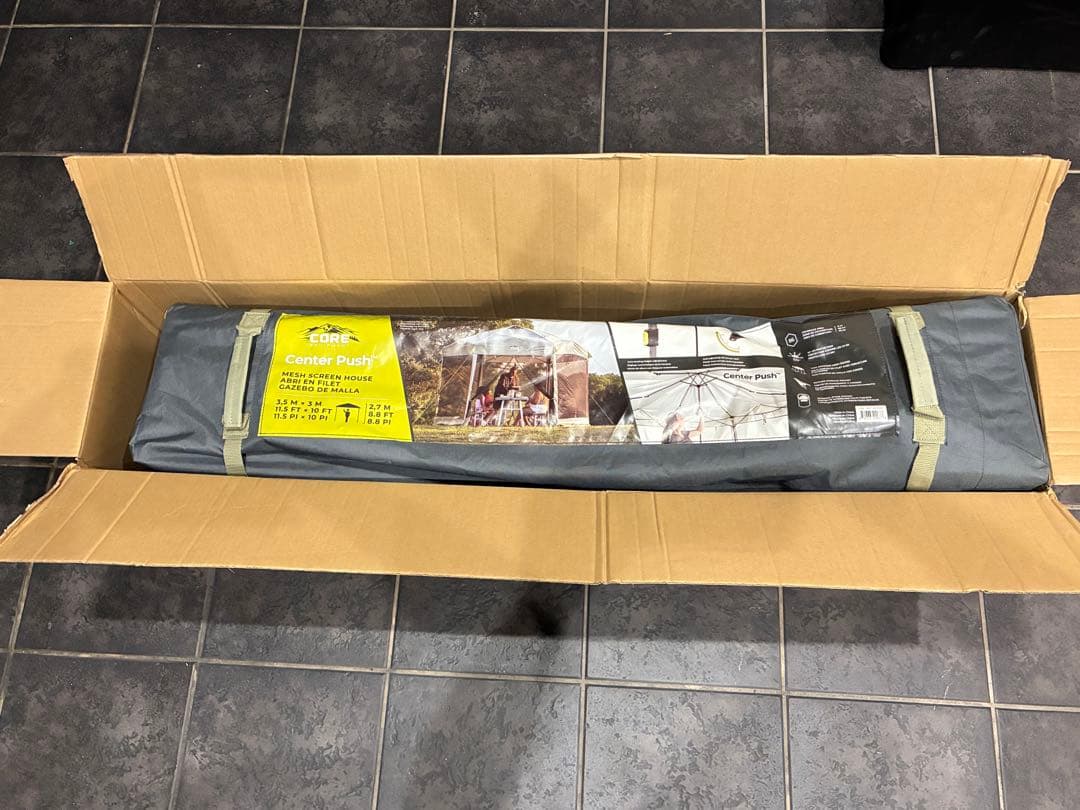 COREメッシュスクリーンハウス　タープテント　ワンタッチタープテント