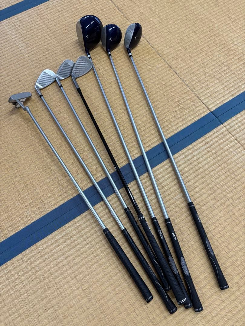 IGNIO ジュニア ゴルフクラブセット 7本