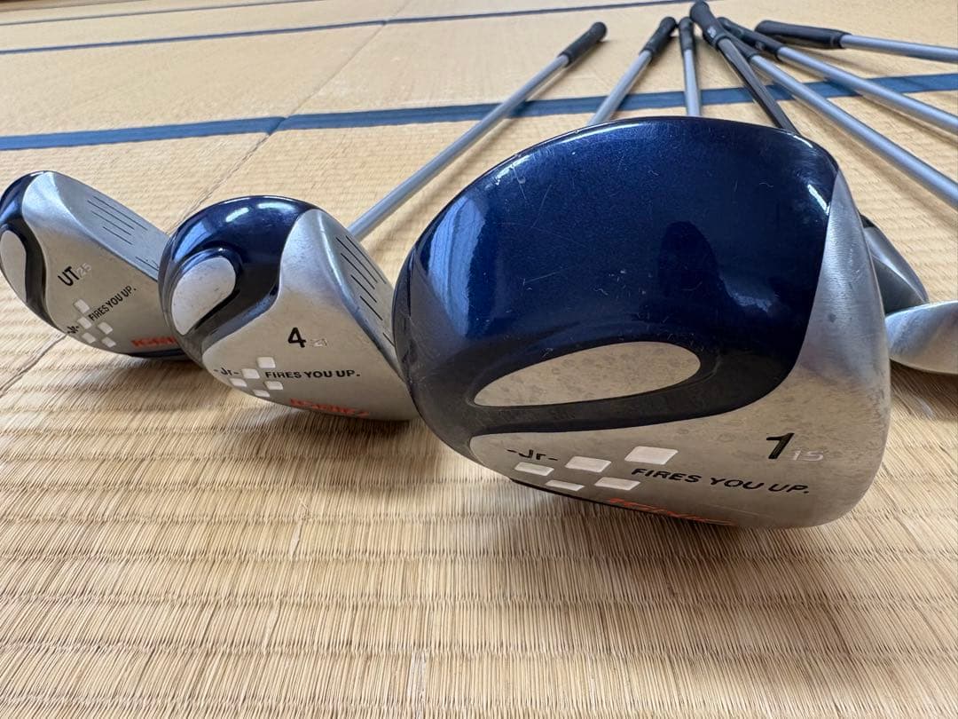 IGNIO ジュニア ゴルフクラブセット 7本