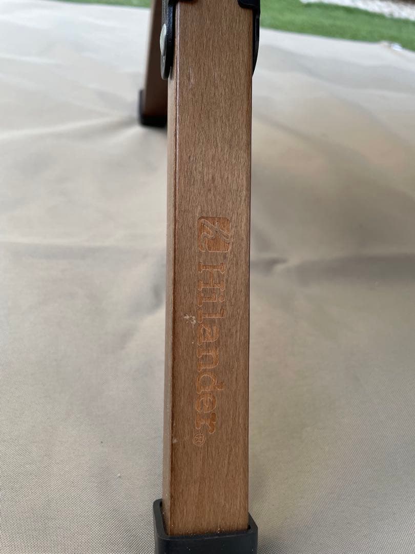 ハイランダー　ウッドロールテーブル　120