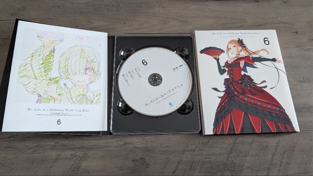 Re:ゼロから始める異世界生活　1期アニメBlu-ray全巻　小説付き