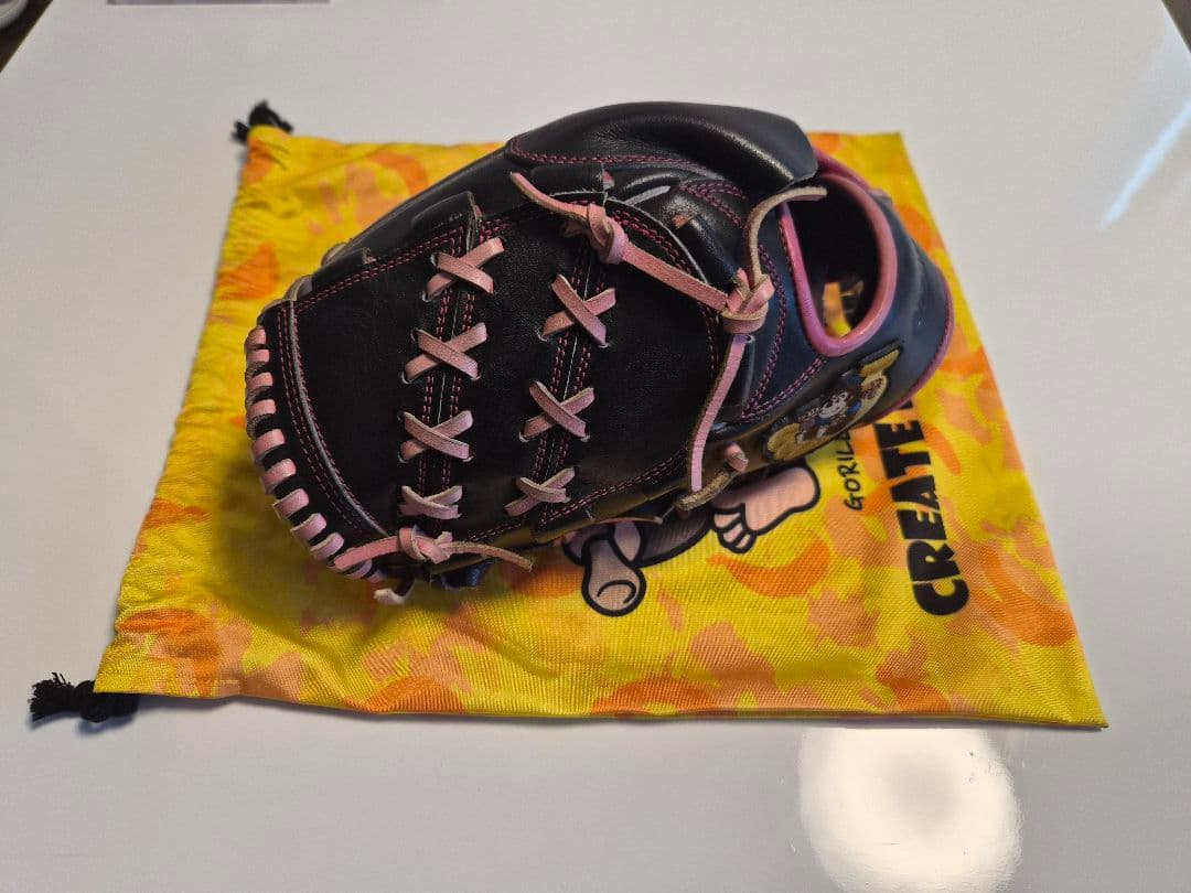 ごりら印の野球道具　投手用グローブ　硬式