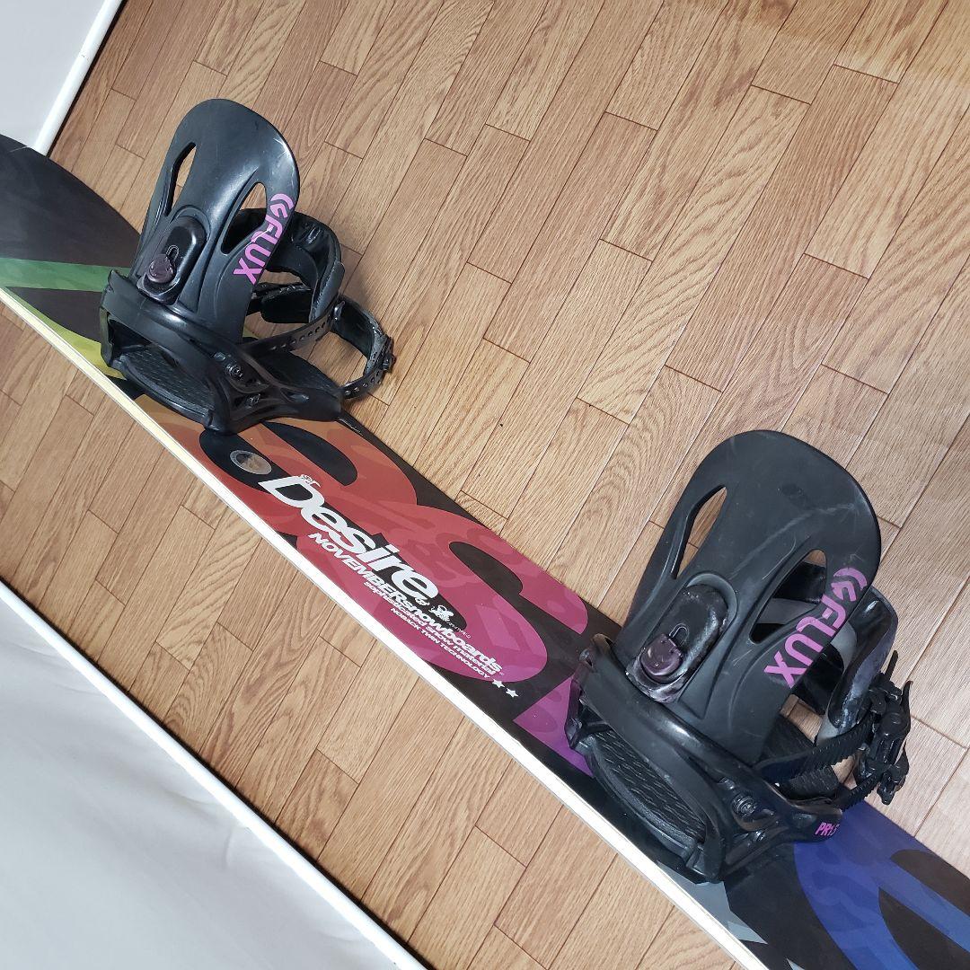 NOVEMBER Desire x FLUX 155cm Wキャンバー