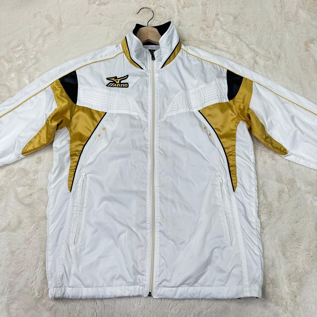 ✨希少✨ミズノプロ 金白ジャージ上下セット Lサイズ