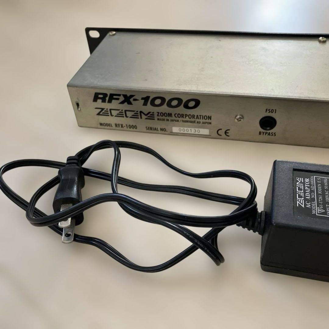 ZOOM デジタルリバーブ&マルチエフェクトプロセッサー　RFX-1000