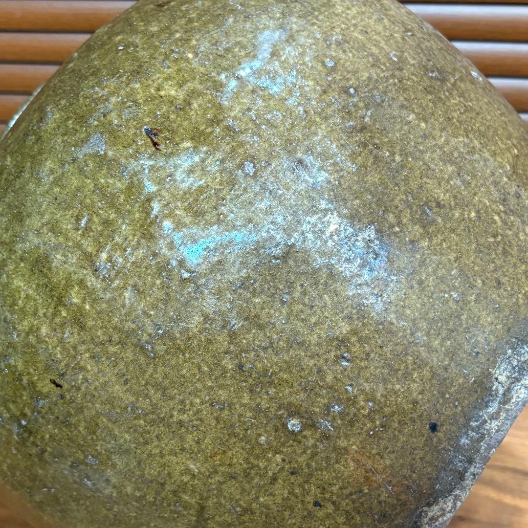 古唐津焼　大きい壺