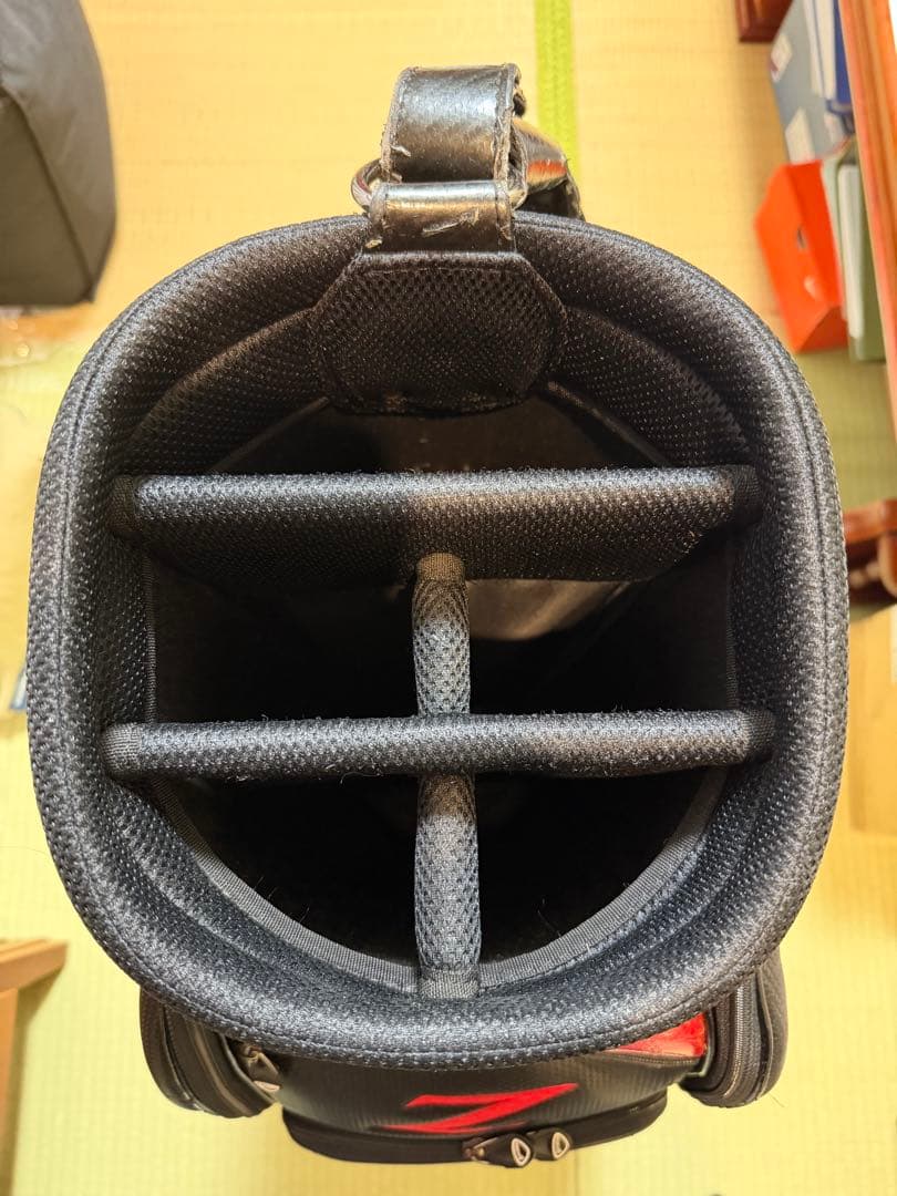 Srixon Z キャディバッグ 黒/赤