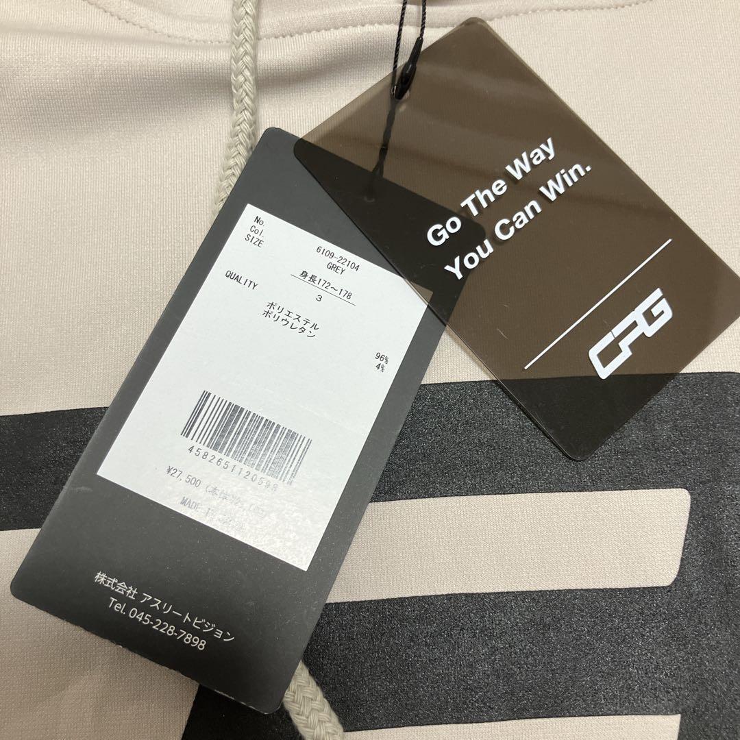 ⭐︎新品未使用タグ付き⭐︎CPG シーピージーゴルフ　パーカー　チャック　ロゴ