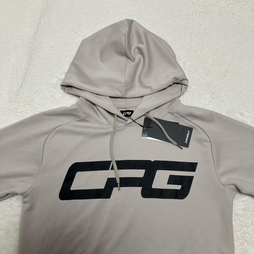 ⭐︎新品未使用タグ付き⭐︎CPG シーピージーゴルフ　パーカー　チャック　ロゴ