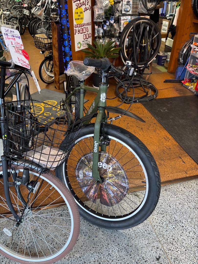 セミファットバイク　Jeep 26インチ