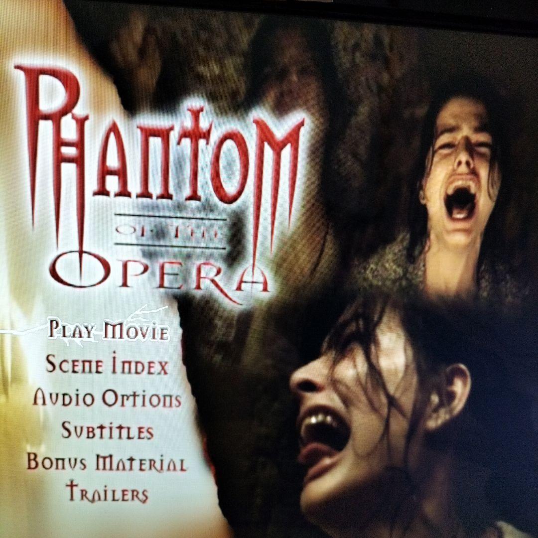 劇場未公開　海外版　オペラ座の怪人　ダリオ・アルジェント　DVD
