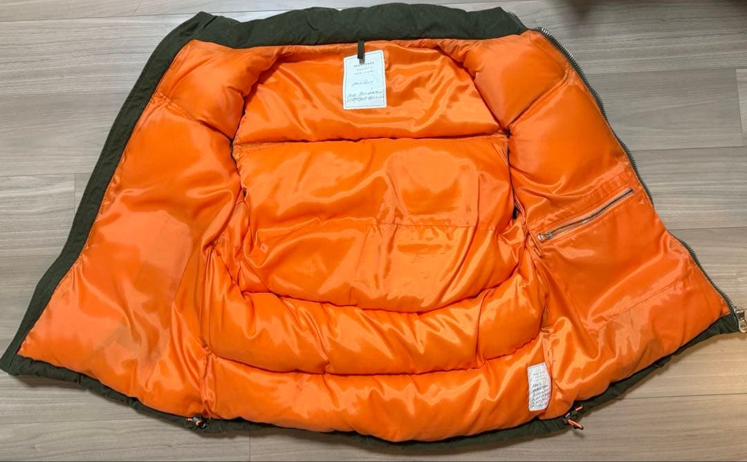 DOWN VEST 1 VINTAGE COTTON サイズ2