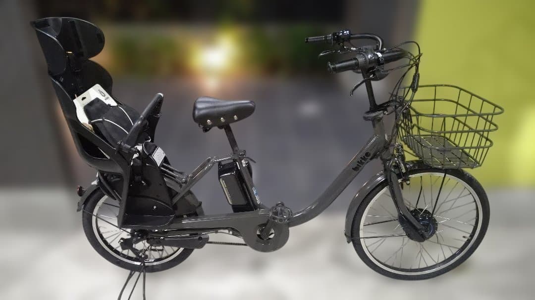 人気色　BIKKE　MOB　dd　回生充電機能　電動自転車　シートクッション新品