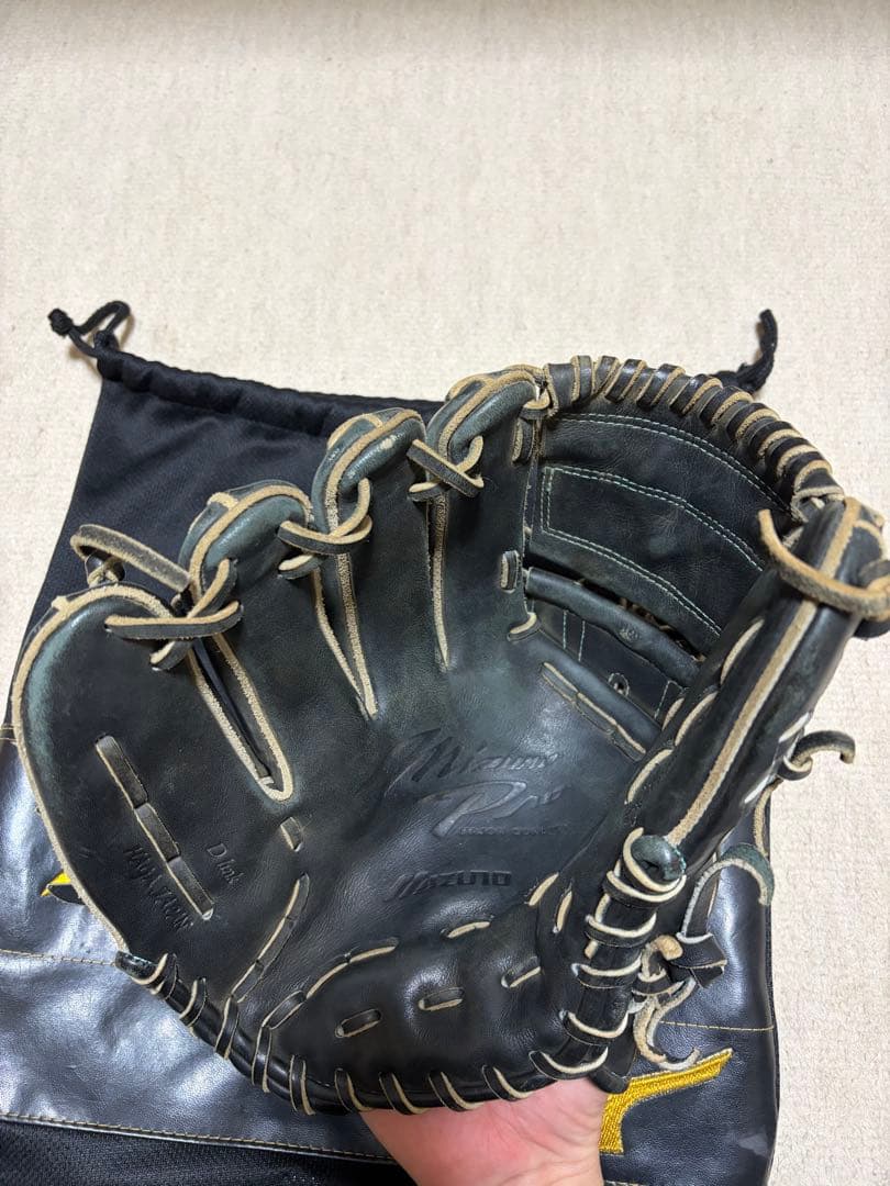 ミズノプロ　硬式用グラブ　投手用　左用
