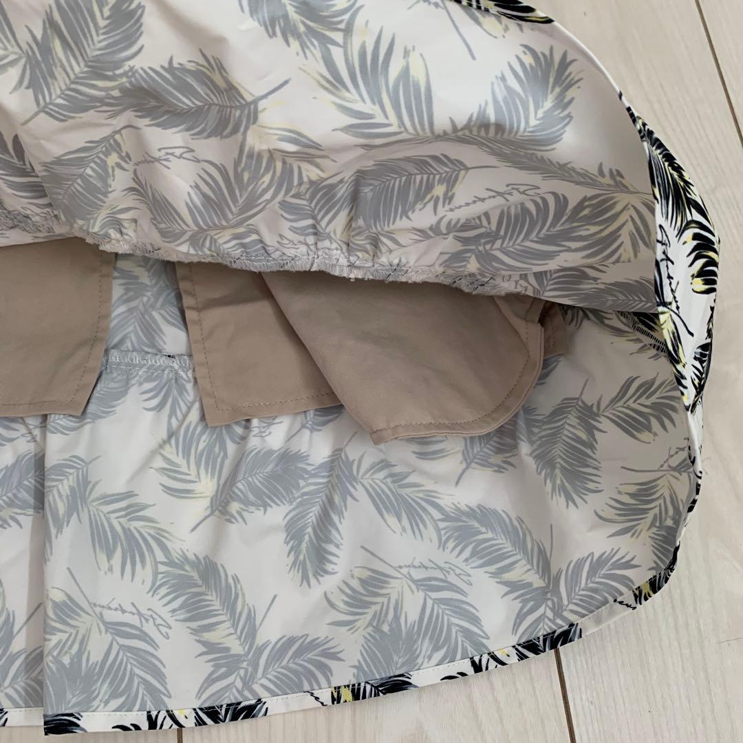 再お値下げ中！セントアンドリュース　ヤシの木柄スカートセットアップ　ゴルフウエア