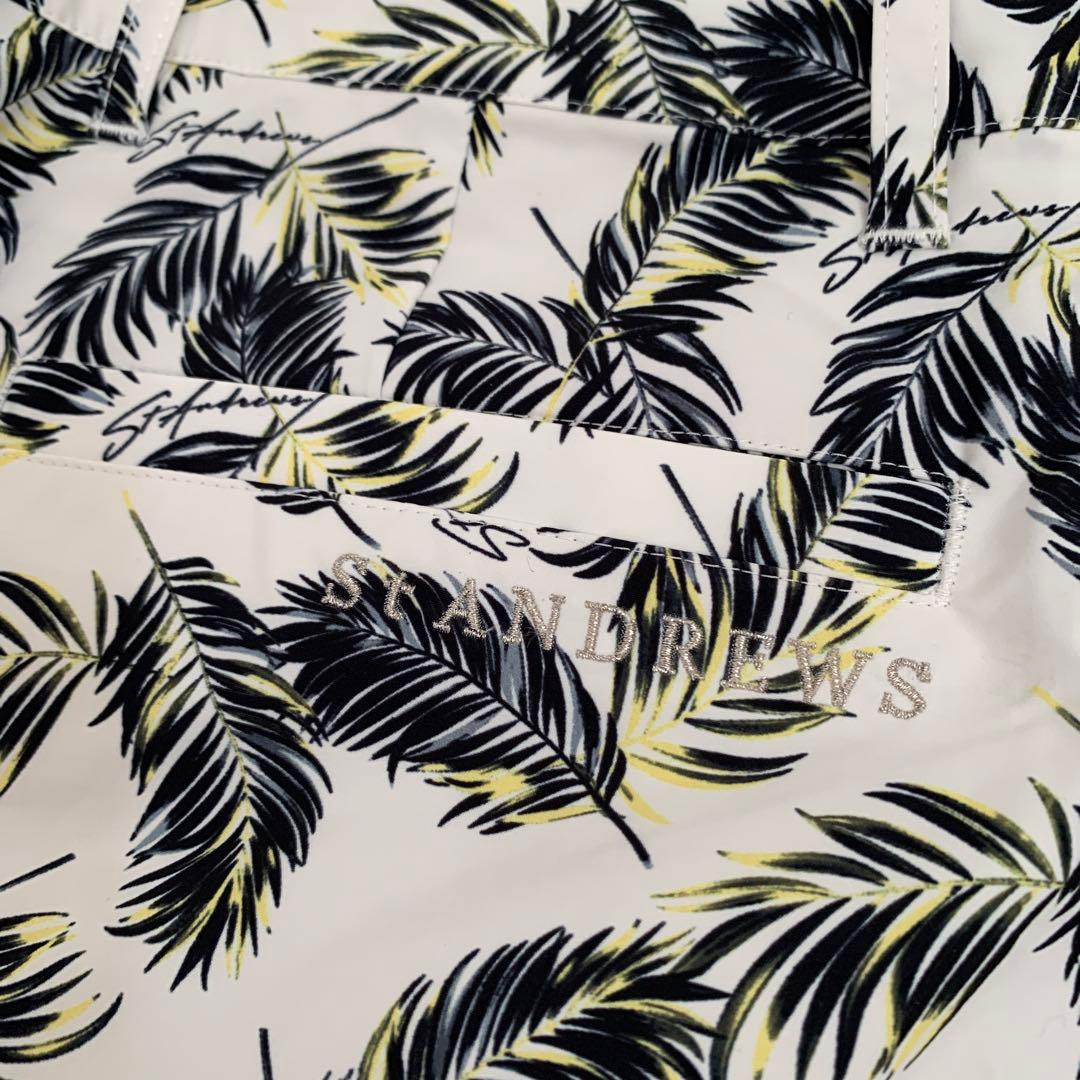 再お値下げ中！セントアンドリュース　ヤシの木柄スカートセットアップ　ゴルフウエア