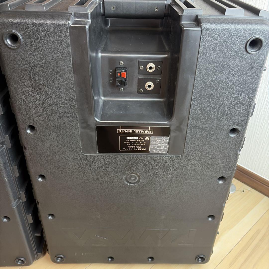 ①専用品【廃盤】RAMSA ラムサ　WS-A200 大型スピーカー　希少