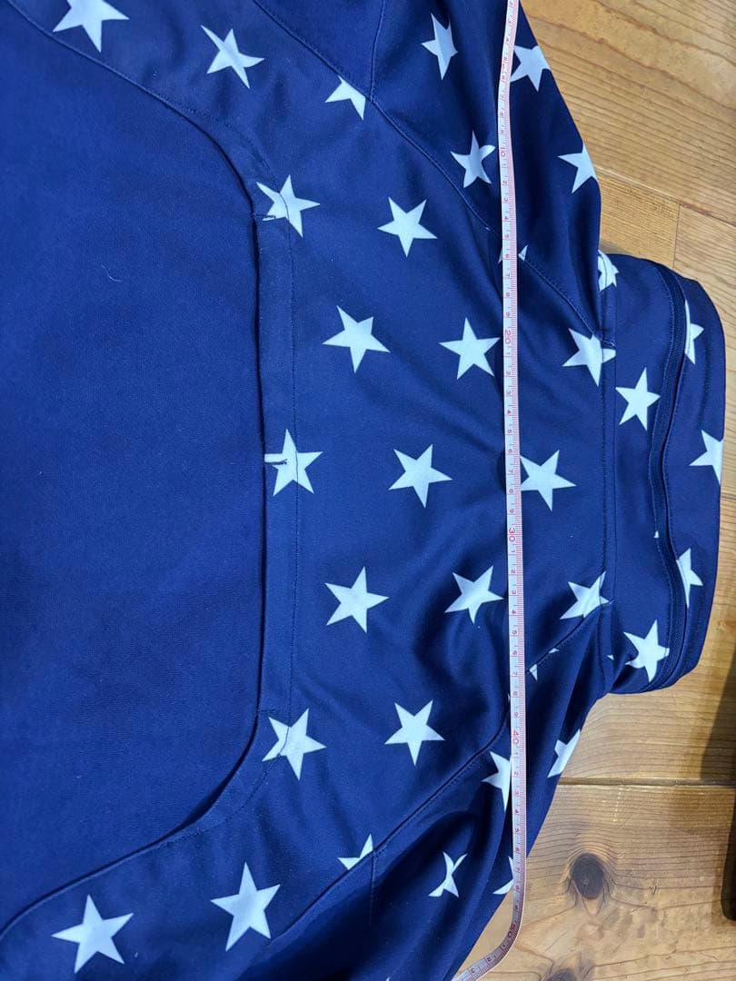 Bristol 星柄 ネイビー 上下