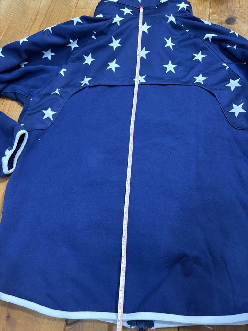 Bristol 星柄 ネイビー 上下