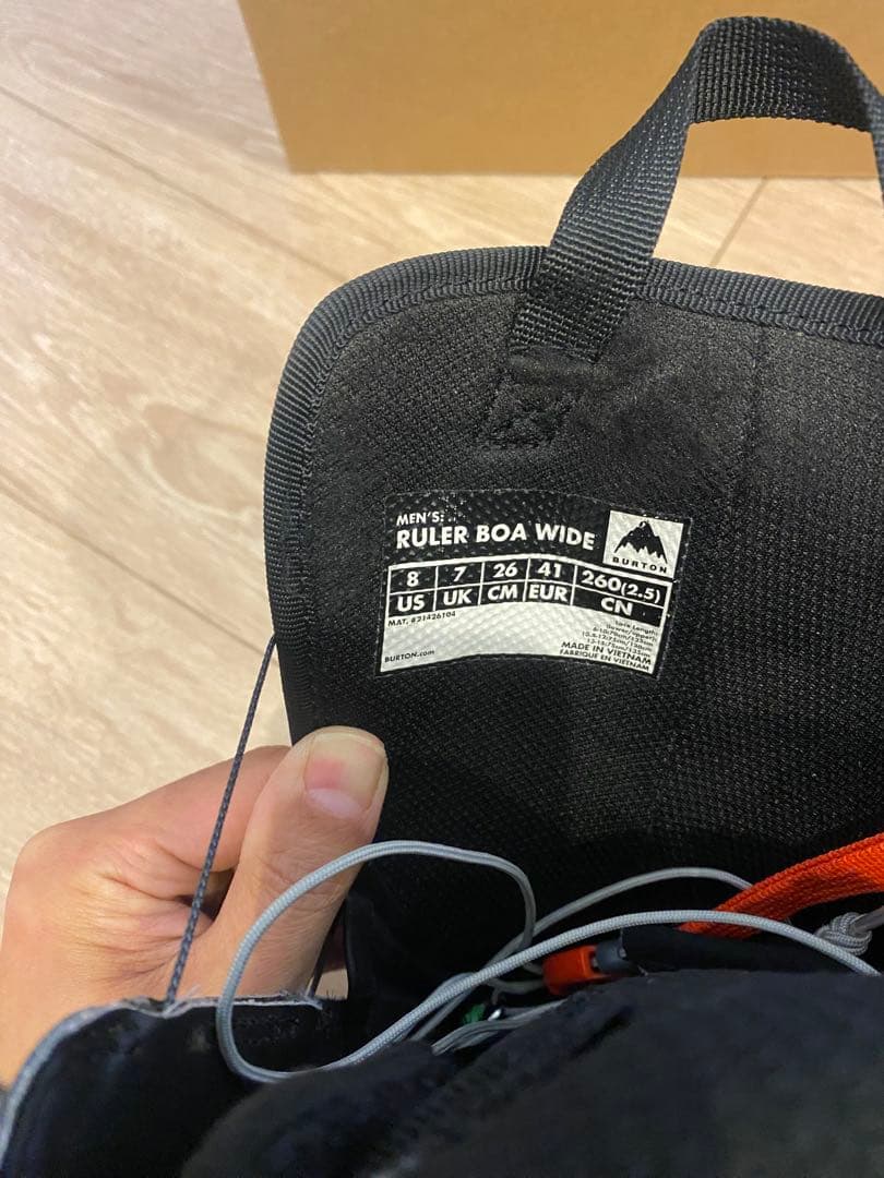 スノーボード BURTON Ruler Wide BOA26cm