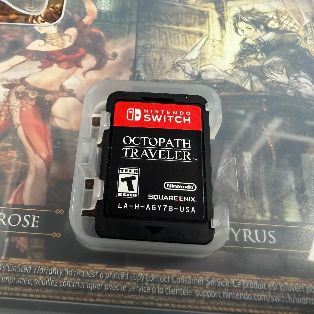 中古 海外 オクトパストラベラー 任天堂 スイッチ ソフト ＆ デザインワークス