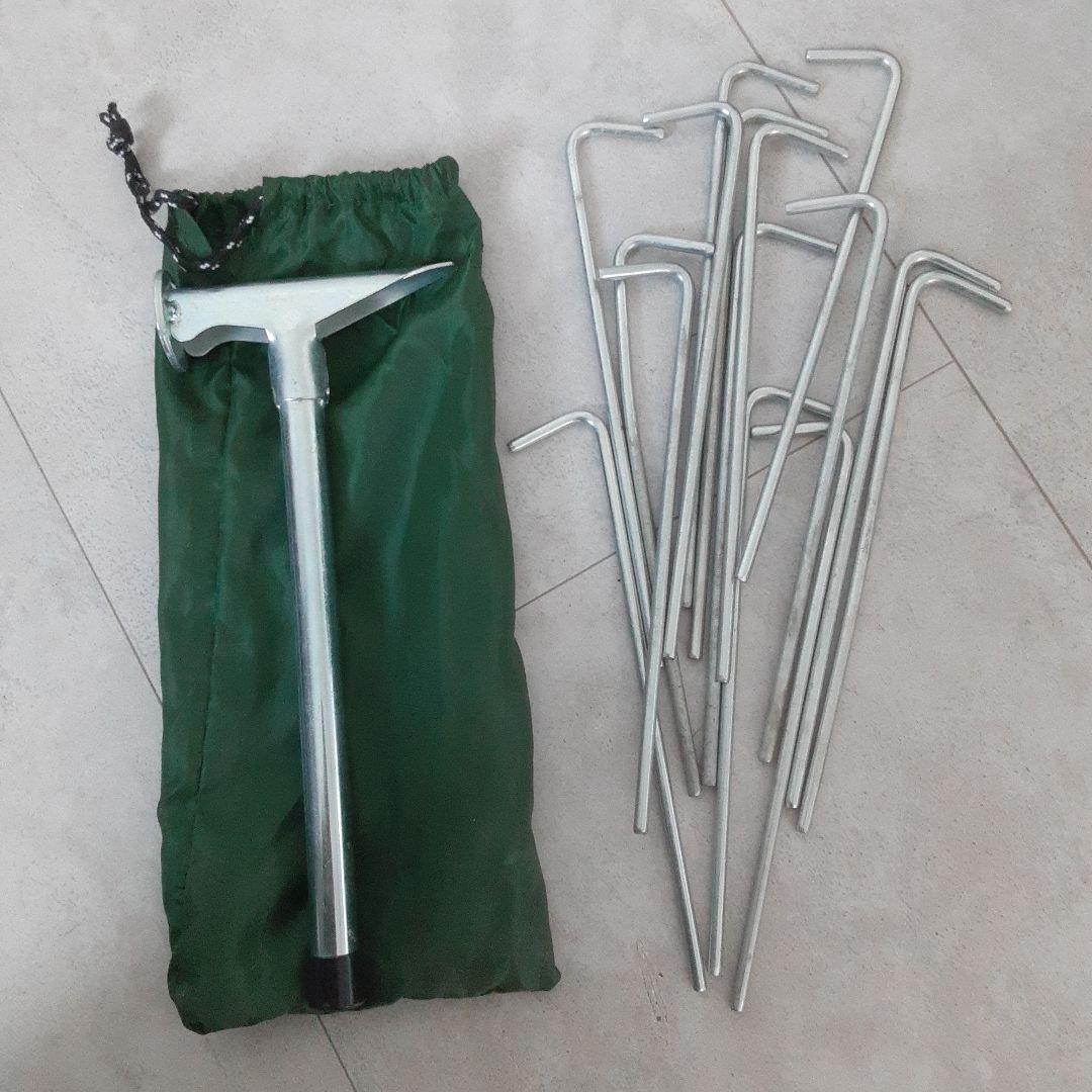 美品 KANTAN TARP SC メッシュ ワンタッチ スクリーン タープ