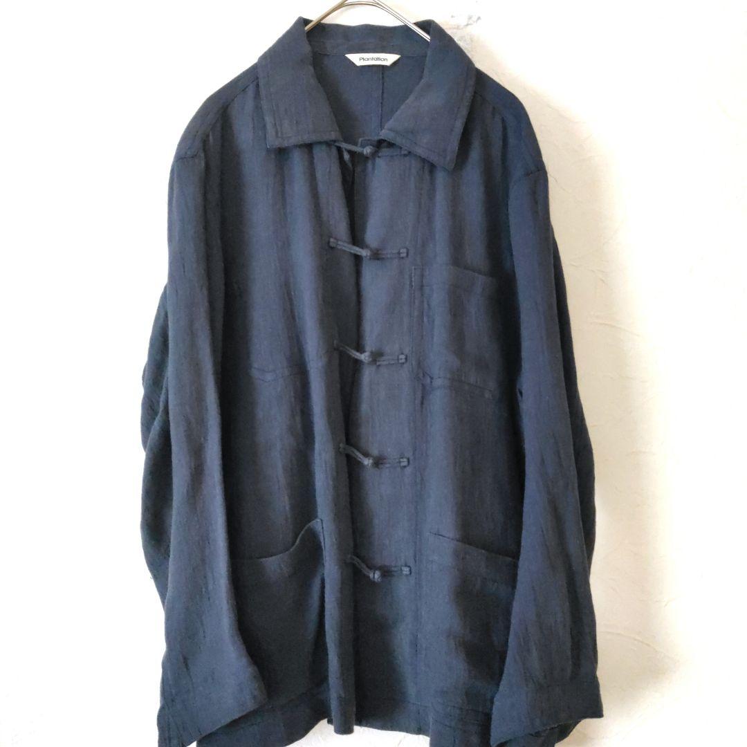 Plantation プランテーション リネンチャイナジャケット 日本製