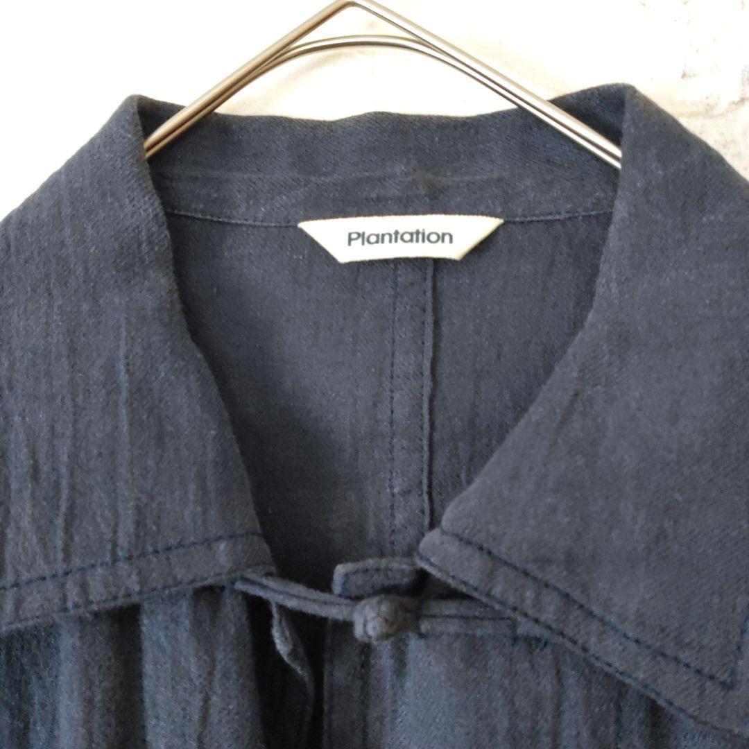 Plantation プランテーション リネンチャイナジャケット 日本製