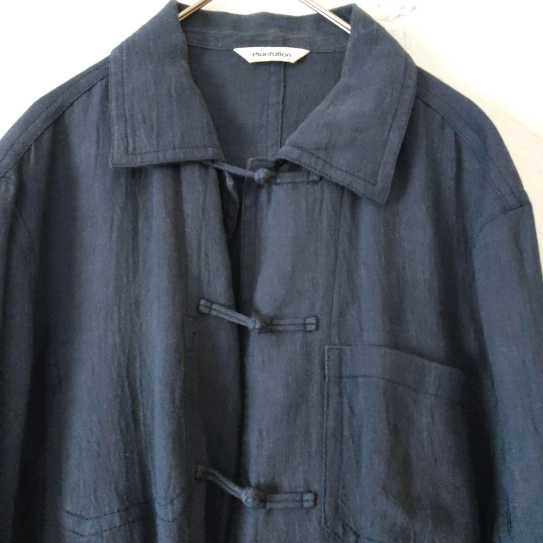 Plantation プランテーション リネンチャイナジャケット 日本製