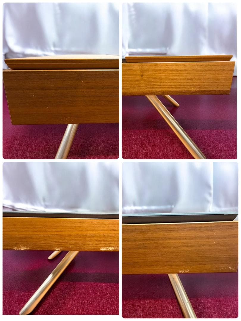 BoConcept CHIVA コーヒーテーブル ウォールナット 収納スペース付