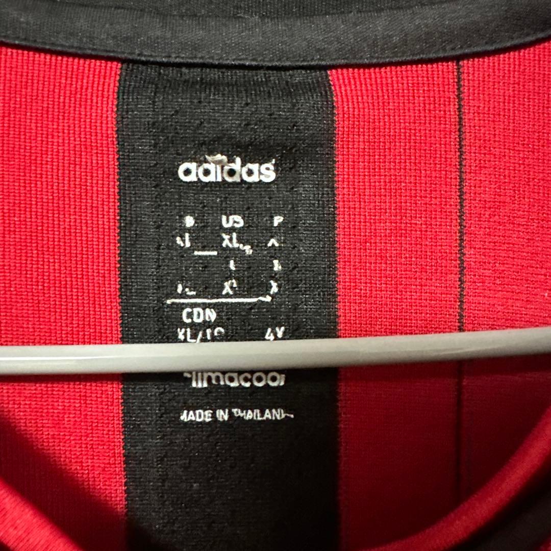 【希少・良品】ACミラン ユニフォーム 13/14 アディダス XLサイズ
