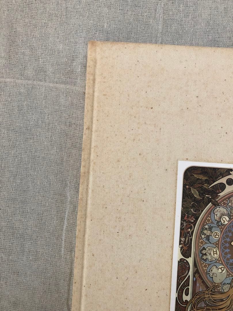 アルフォンス・ミュシャ 画集　額装版３案付 豪華大型　外装カバー付　希少本