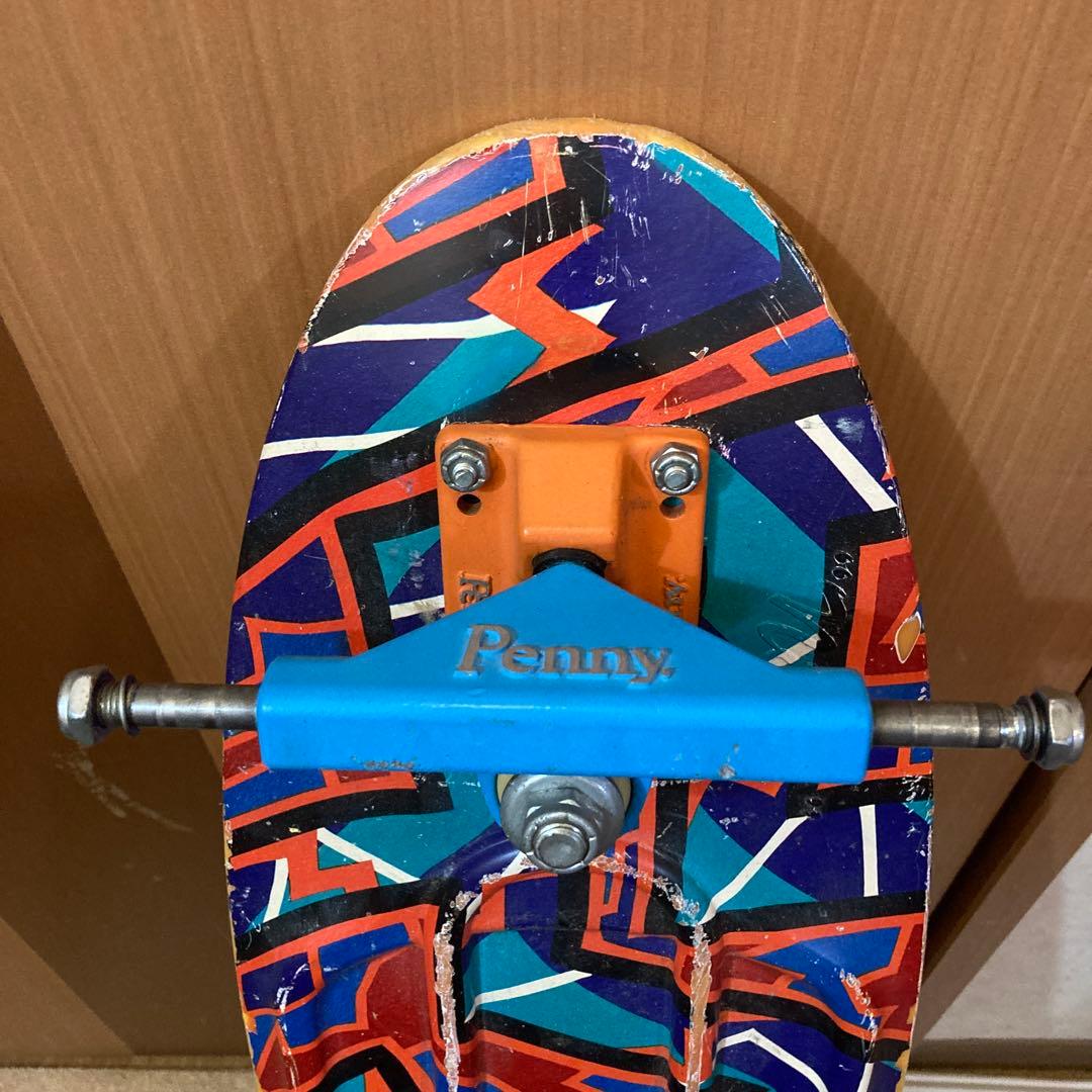 中古　Penny スケートボード 幾何学模様　２７インチ ＃月末特価セール中