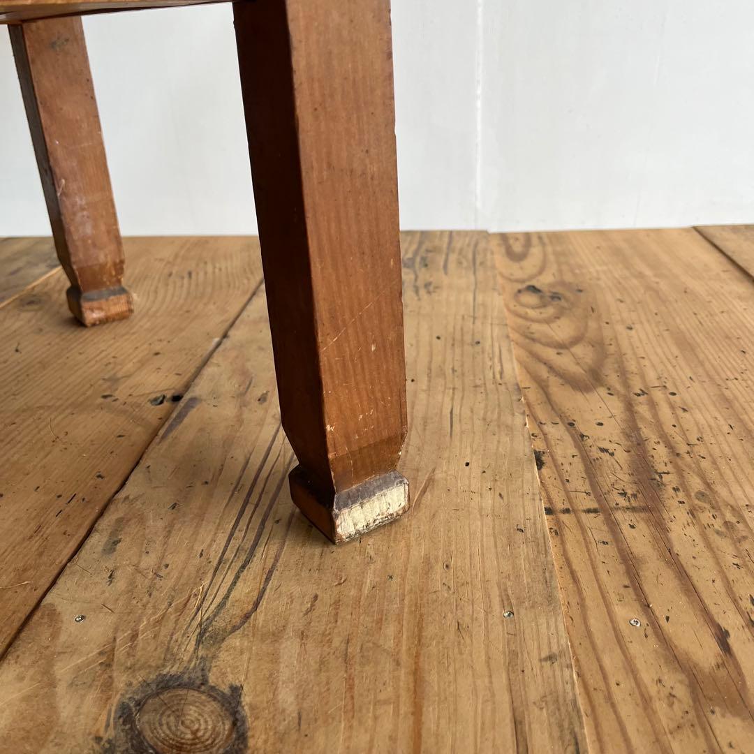 アンティーク ローテーブル 文机 無垢材 z730