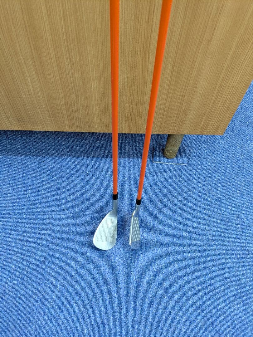 ロジャーキングシャフト装着 練習クラブ 7番 SW 2本セット